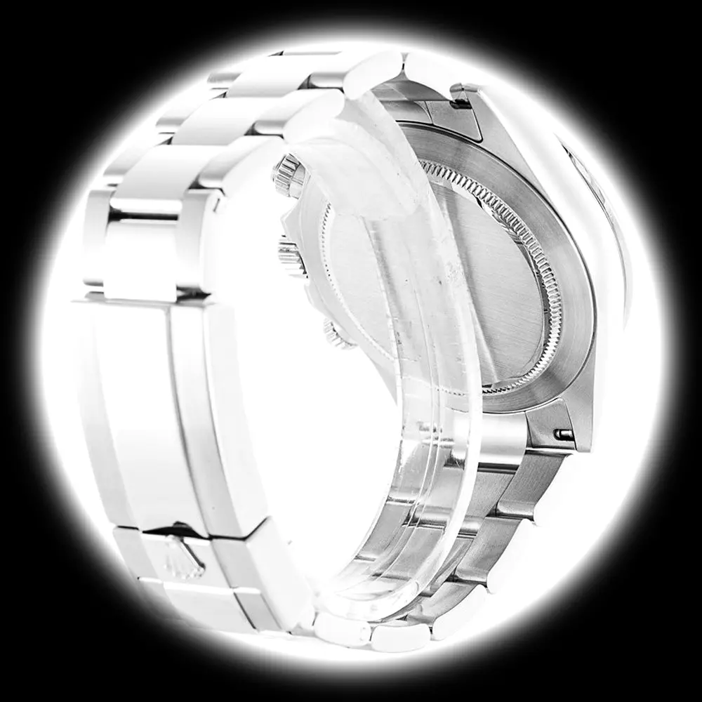 Rolex Daytona 116520 super clon, perfil lateral
