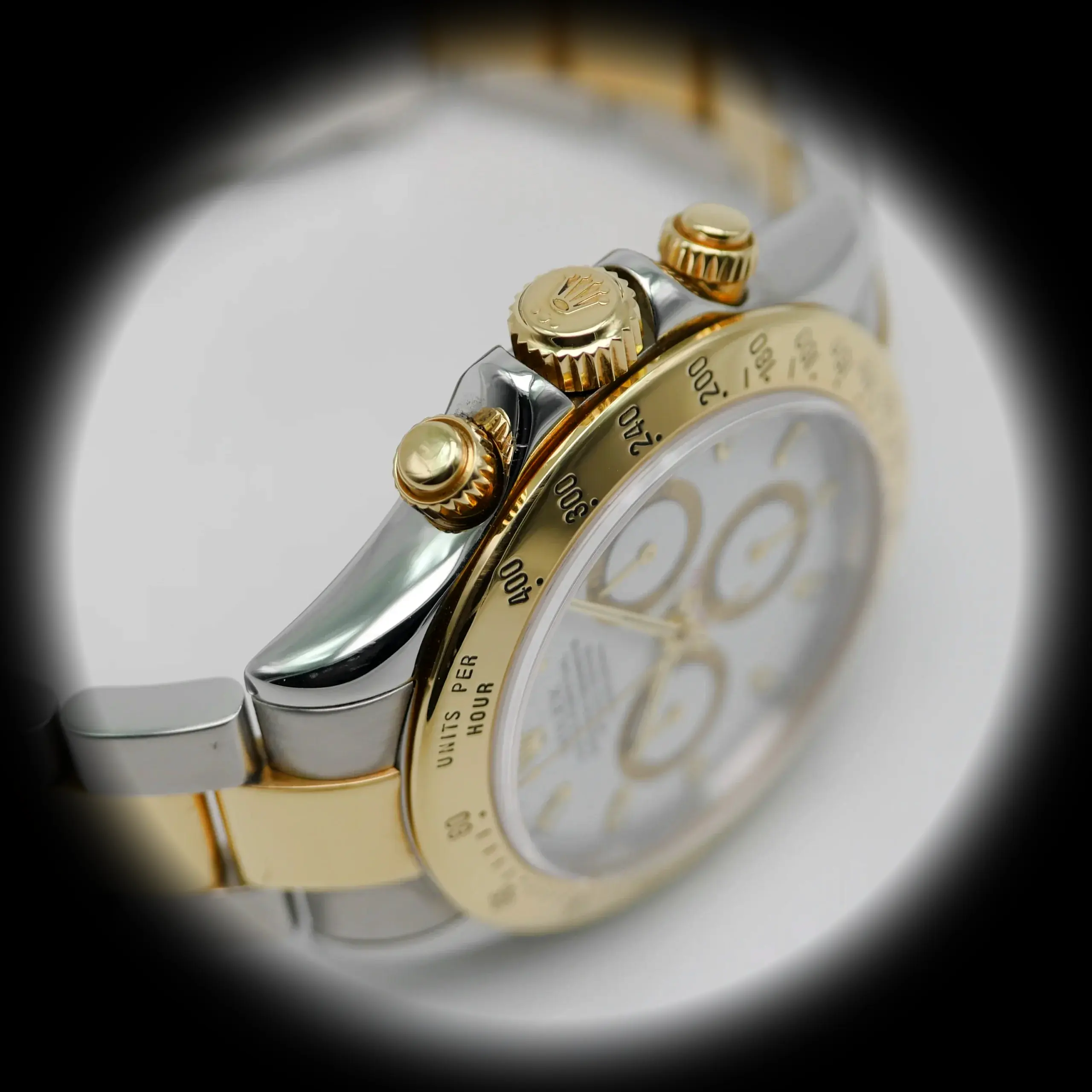 Daytona 116523 super clon, detalle del brazalete Oyster