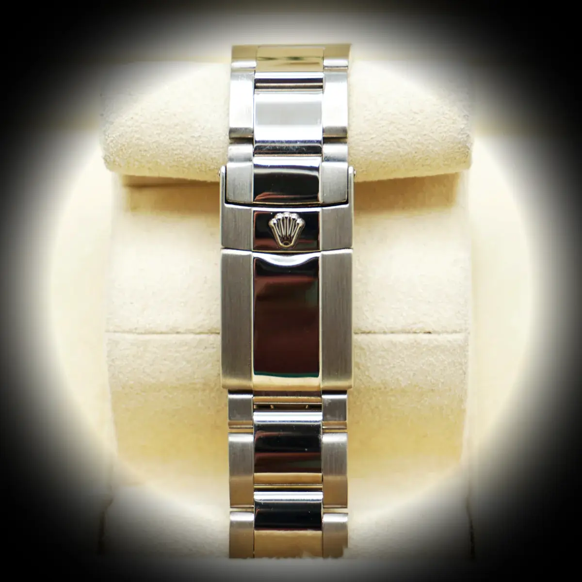 Daytona 116509 super clon suizo 40mm, detalle de corona y caja