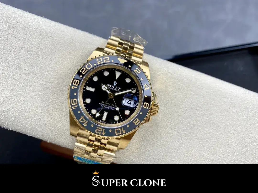GMT-Master 126718GRNR réplica esfera verde - vista 13