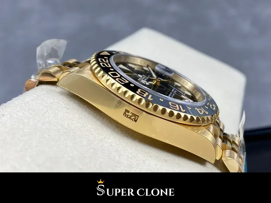 GMT-Master 126718GRNR réplica esfera verde - vista 16
