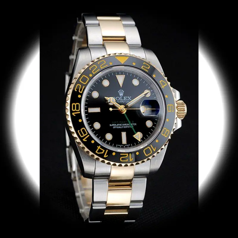 Rolex GMT-Master 80295 super clon, perfil lateral de la caja