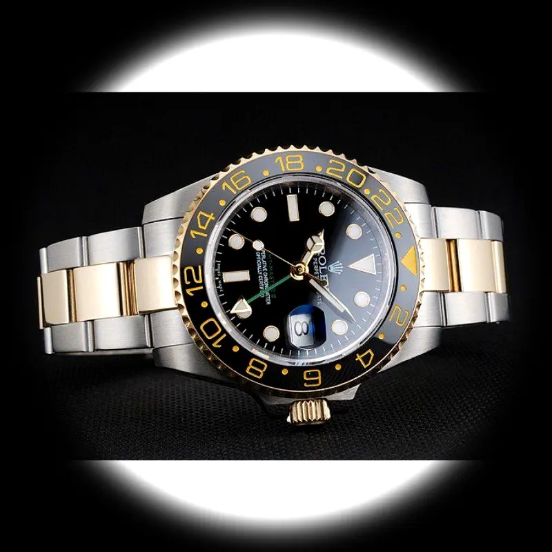 Rolex GMT-Master 80295 super clon, detalle del fondo de caja