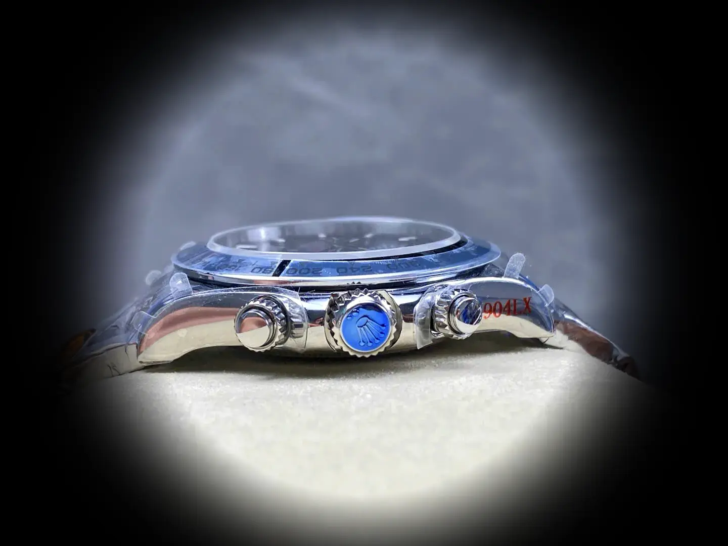 Rolex Daytona 126509 super clon, detalle del brazalete