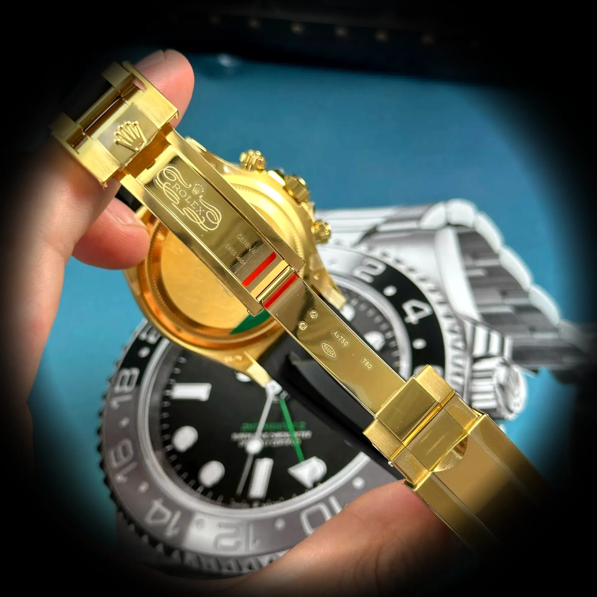 Daytona 126518LN swiss super clon, esfera de cerca