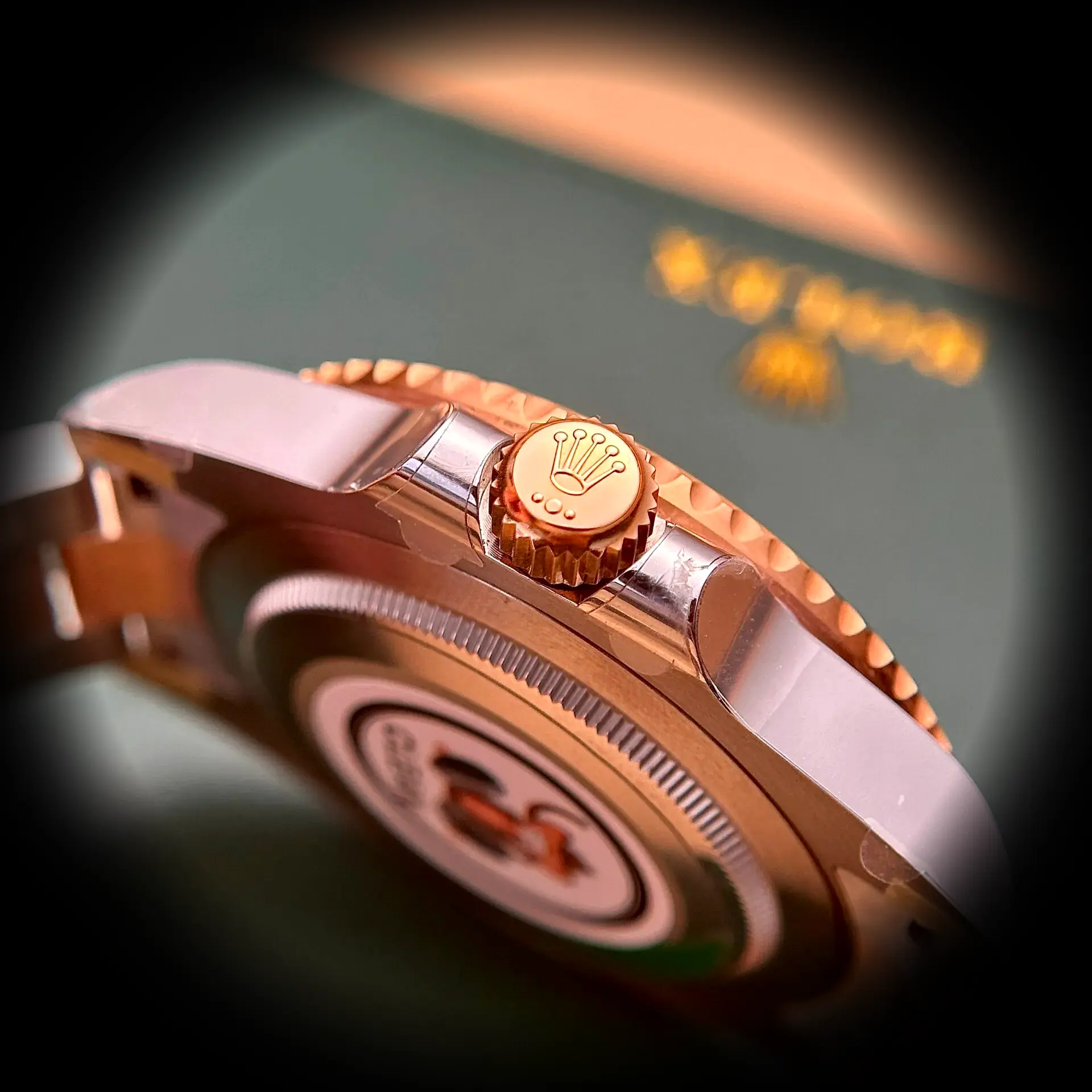 Rolex GMT-Master 126711CHNR super clon 40 mm, foto en la muñeca