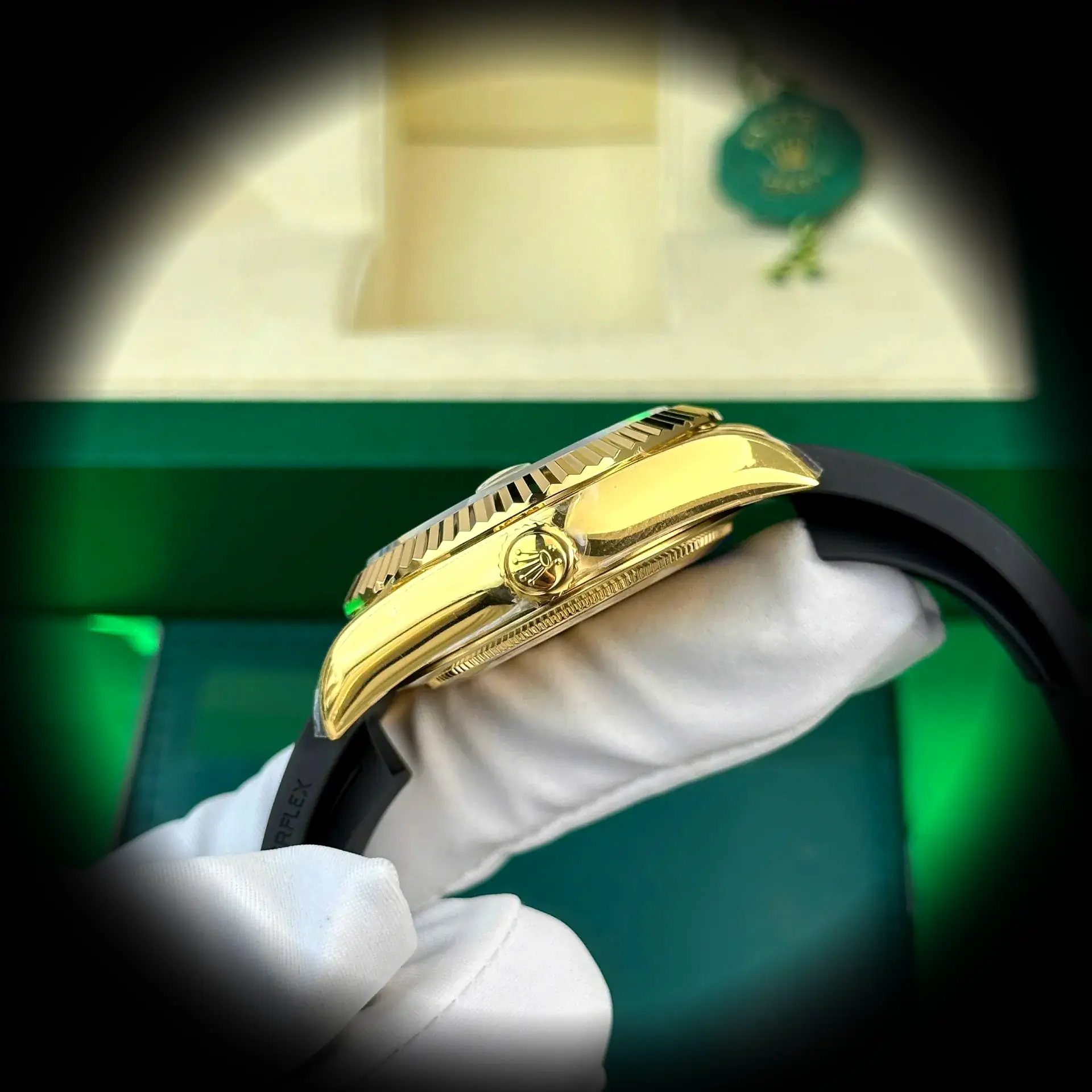 Rolex Sky-Dweller 336238 replica suiza, foto del lume