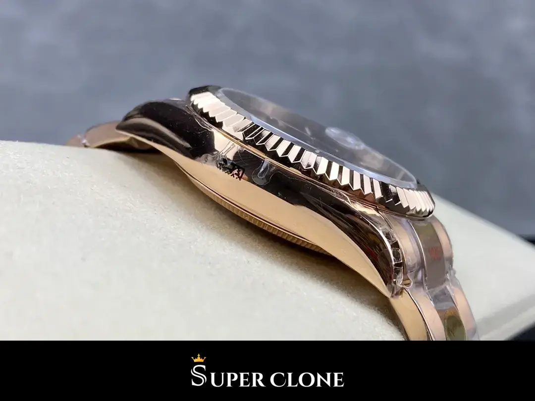 Rolex Sky-Dweller 326935 replica, vista 4, esfera pizarra