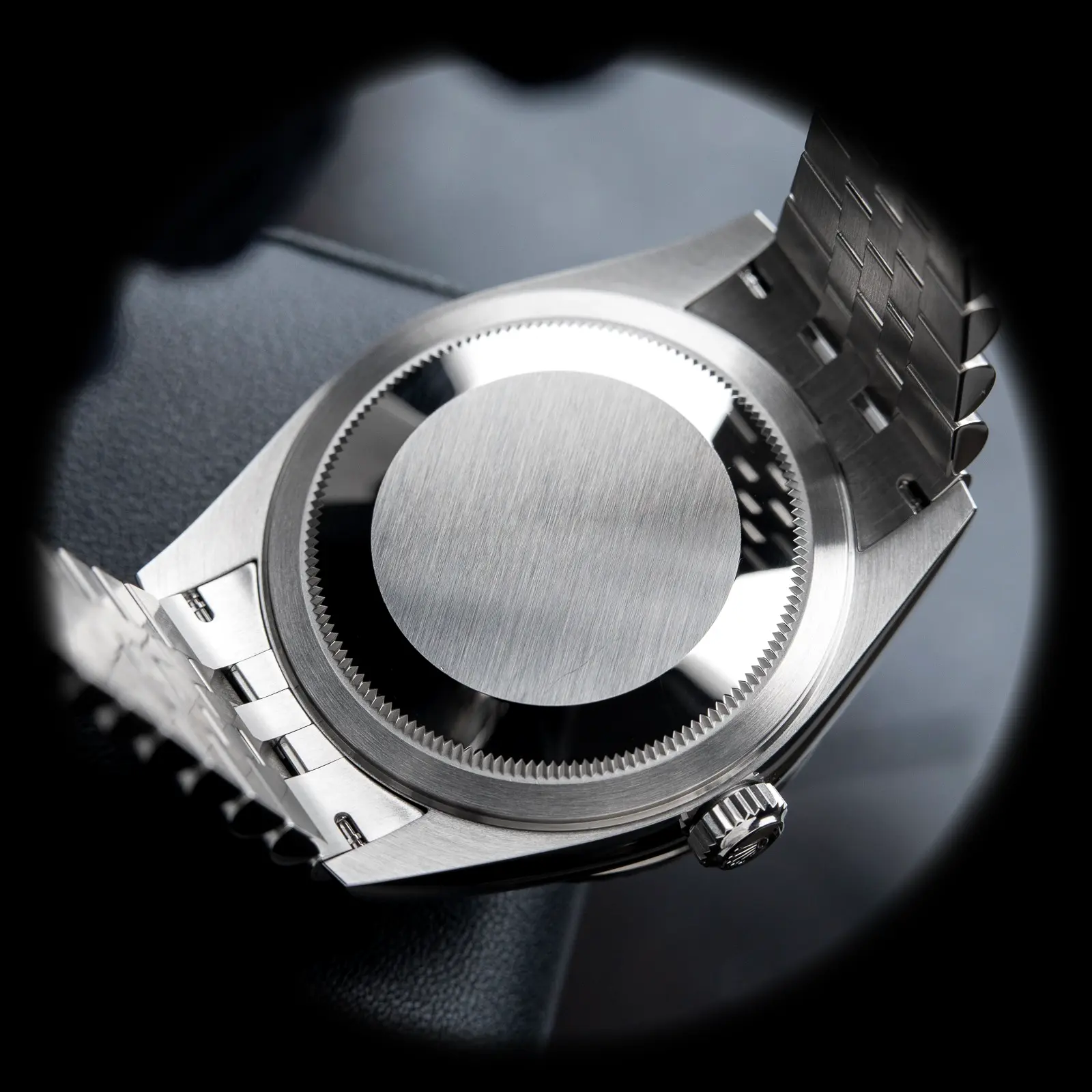 Rolex Sky-Dweller 336934 clon suizo, esfera en primer plano