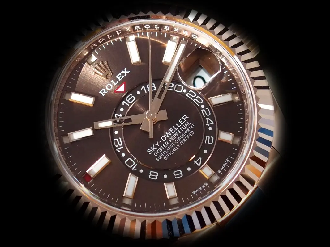 Rolex Sky-Dweller 336935 clon eta, perfil lateral